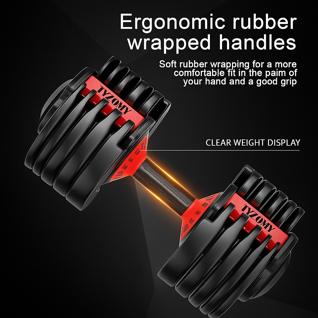 Adjustable Dumbbells Set of 2，Free Weights Dumbbells Set，Adjustable Dumbbell Set，52.5 Lbs Pair 105 Lbs，15 in 1，For Men/Women Gym Equipment for Home Strength Training Equipment